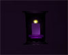 Purple Candle Sconce