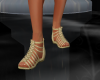 Gladiator Sandals Gold