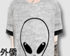 K| Shirt Grey Alien