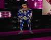 COSTUME  BLEU
