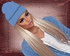Blue Hat+Blond Hair