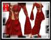 -H- long red dress