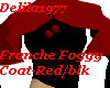 Franche FoggyCoat-Red/bk