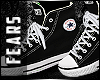 [ⅎ] Black Converse.