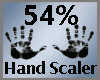 Hand Scale 54% M
