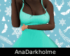[AD] Aqua Sheer Dress
