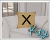 K. Scrabble Pillow; X 