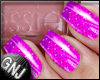 [gnj] purp pink Manicure