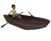 Row Boat Ebony that Rows