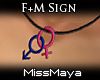 [M] M+F Necklace *F*
