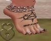 !R! Sinner Tattoo Feet