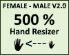 Hand Scaler 500% V2.0