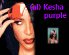 (al) Kesha purple