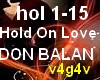 Don Balan-Hold On Love