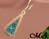 *Gold&Turquoise Earrings