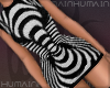 ☼ B&W Snatched Dress