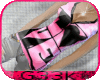 g33k+ LOVE pink top