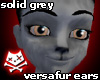 Grey Rabbit Ears