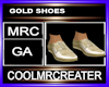 GOLD SHOES