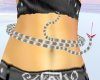 (SDJS)snake belt silver