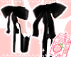 牛MAID: black ankle bow