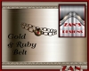 gold & ruby belt