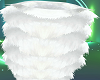 Epic White Fur Cape