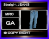 Straight JEANS