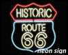 Route 66 ~ neon sign