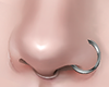 S. Nose Ring Silver