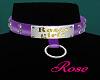 purple rose collar