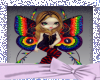 Coloured Butterfly Fairy