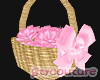 Flower Girl Basket Pink
