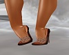 Copper Lace Heels