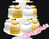 White Gold Mini Cakes