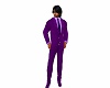 purple full suit