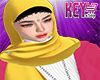 K* Ameena Yellow Hijab