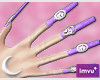 Lilac Jewelry Nails