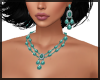 Aqua Blue Jewel Set ~