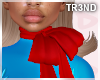 ᵀ Large Red Bow