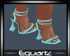 Zoe Teal Shoes