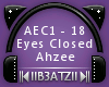 B! Eyes Closed - Ahzee