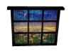 Rainny Night Window