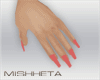 M| red v1 nails