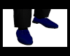 Royal Blue Snake Shoes