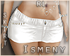 [Is] Mini Skirt RL White