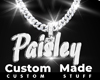 Custom Paisley Chain