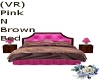 (VR) Pink N Brown Bed