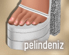 [P] Amore white heels