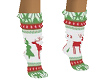 Christmas Green Socks